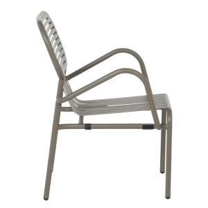 Метален градински стол JALINGO - капучино