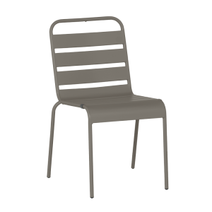 Метален градински стол MURI - капучино