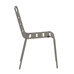 Метален градински стол MURI - капучино