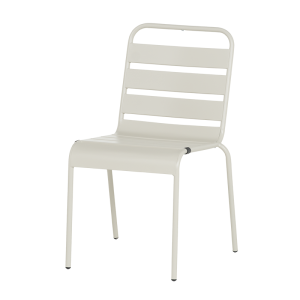 Метален градински стол MURI - светлосив