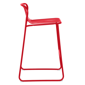 Кетъринг бар стол KISI - червен