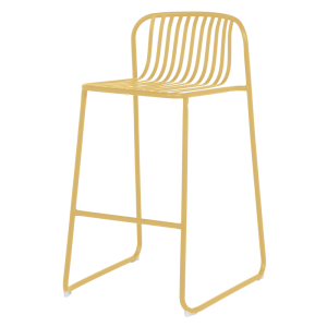 Кетъринг бар стол KISI - жълт