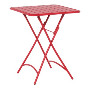 Сгъваема кетъринг маса OKENE - червена
