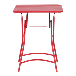 Сгъваема кетъринг маса OKENE - червена