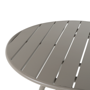 Метална градинска маса TARABA - капучино