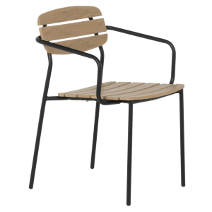 Метален градински стол YOBE - бук