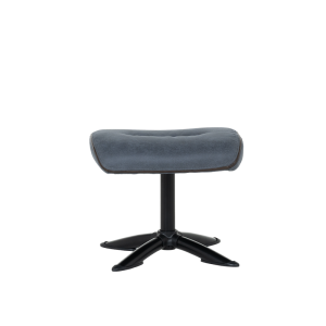 Кресло с табуретка EMA - синьо