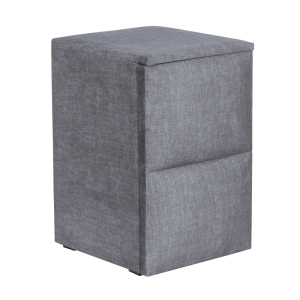 Нощно шкафче за спалня PUZZLE ляво - сив 16