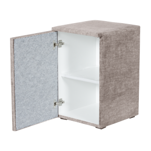 Нощно шкафче за спалня PUZZLE ляво - бежов 03