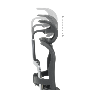 Ергономичен стол ERGOHUMAN ELITE 2 - черна рамка - черен