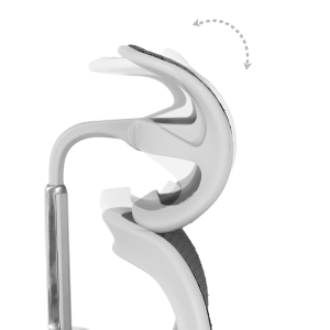 Ергономичен стол ERGOHUMAN ELITE 2 - сива рамка - черен