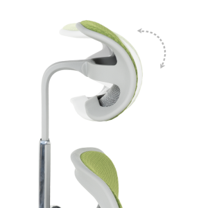 Ергономичен стол ERGOHUMAN ELITE 2 - сива рамка - зелен