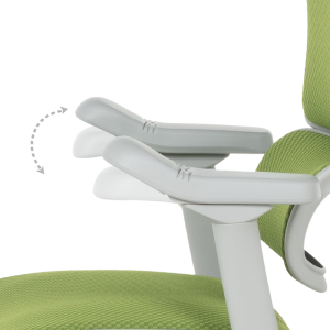 Ергономичен стол ERGOHUMAN ELITE 2 - сива рамка - зелен