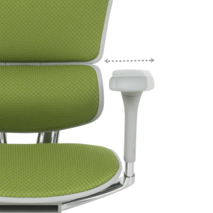 Ергономичен стол ERGOHUMAN ELITE 2 - сива рамка - зелен