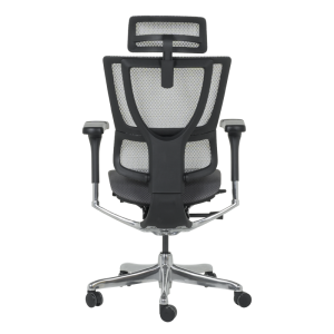 Ергономичен стол ERGOHUMAN IOO ELITE 2 - черна рамка - сив