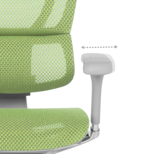 Ергономичен стол ERGOHUMAN IOO ELITE 2 - сива рамка - зелен