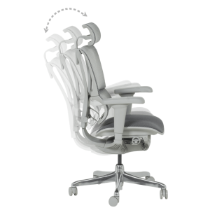 Ергономичен стол ERGOHUMAN IOO ULTRA - сива рамка - сив