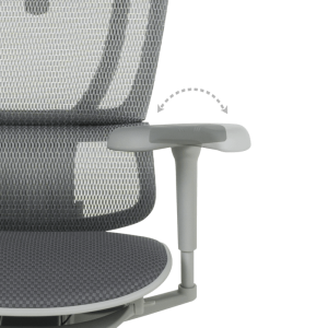 Ергономичен стол ERGOHUMAN IOO ULTRA - сива рамка - сив