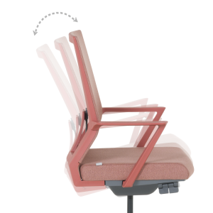 Работен стол KLAWER - червен