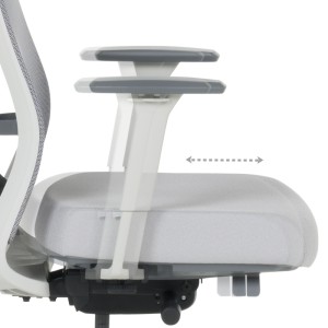 Ергономичен стол SARON - сив