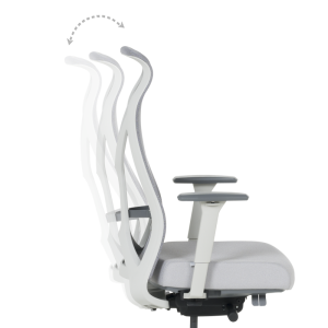 Ергономичен стол SARON - сив