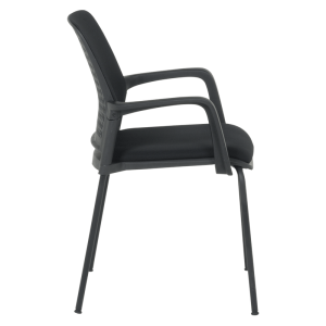 Посетителски стол Carmen 1138 - черен