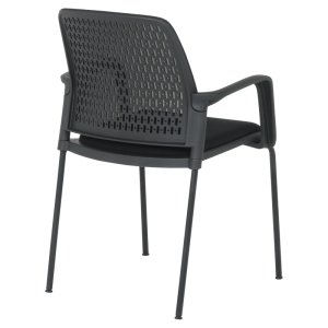 Посетителски стол Carmen 1138 - черен