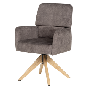 Трапезен стол NARVA W - тъмнобежов