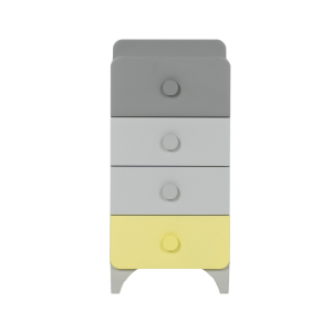 Детски скрин с 4 чекмеджета MINIA