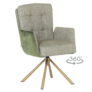 Трапезен стол KEILA 4 - зелен