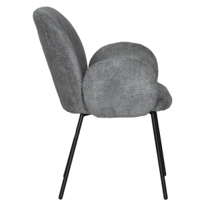 Трапезен стол OLIVER - сив 68