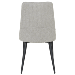 Трапезен стол SMITH - светло сив QR