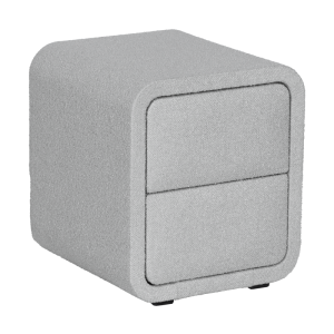 Нощно шкафче за спалня RODOS - светлосив 326