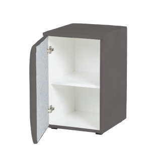 Нощно шкафче за спалня FLORIDA ляво - сив 29