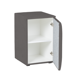 Нощно шкафче за спалня FLORIDA дясно - сив 29