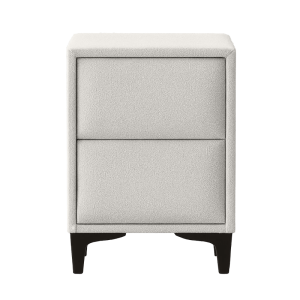 Нощно шкафче за спалня MATHILDA - светлосив 21