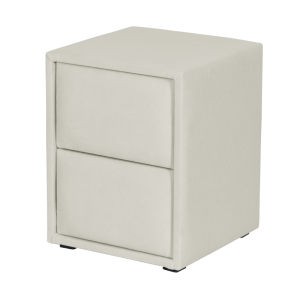 Нощно шкафче за спалня SIESTA - крем 01