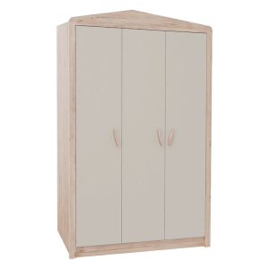 Трикрилен детски гардероб MY HOUSE