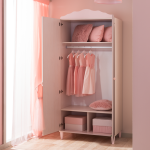 Двукрилен детски гардероб POLLINA