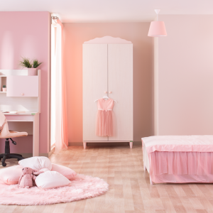 Двукрилен детски гардероб POLLINA