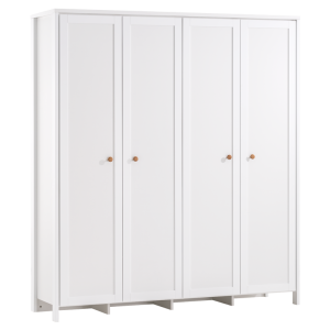 Четирикрилен детски гардероб OSLO