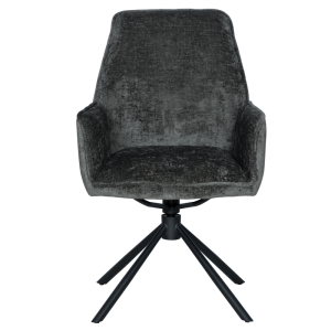 Трапезен стол PRATO - тъмносив