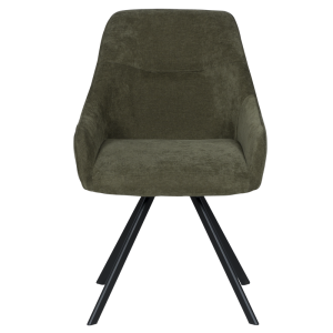 Трапезен стол MARSALA - маслено зелен