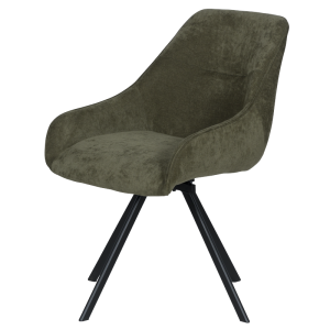 Трапезен стол MARSALA - маслено зелен