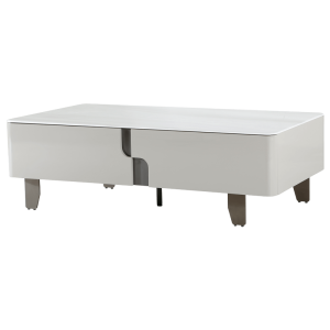 Холна маса LIORA - бял-капучино