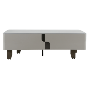 Холна маса LIORA - бял-капучино