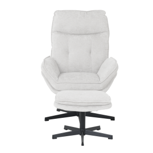 Кресло с табуретка ANDREA - шампанско