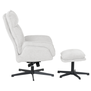 Кресло с табуретка ANDREA - шампанско