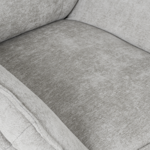 Кресло с табуретка ANDREA - светлосиво