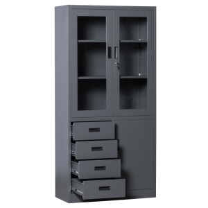 Метален шкаф Carmen CR-1278 E L SAND - графит